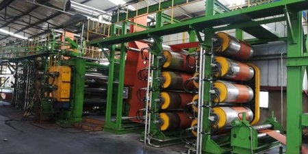 输送带高科技生产流程